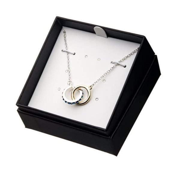 Star Wars R2-D2 and C-3PO Ring Set Necklace - Picture 3 of 3